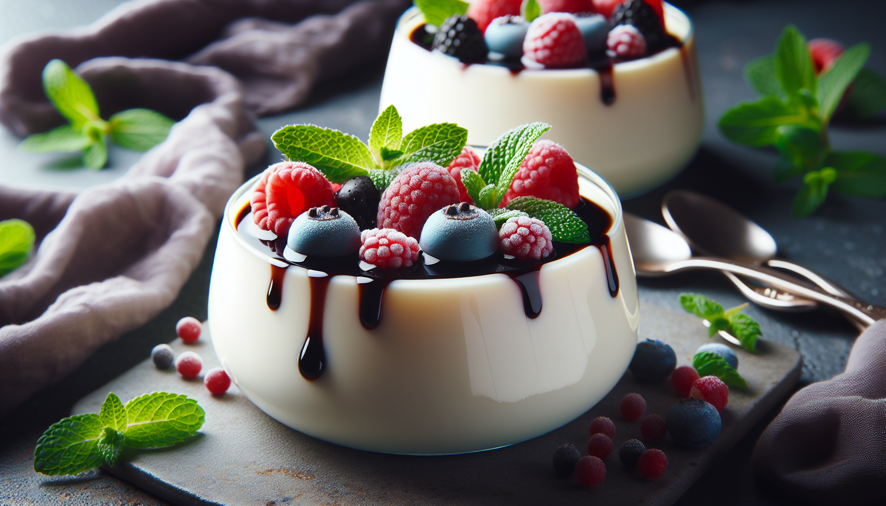 Panna cotta fatta in casa